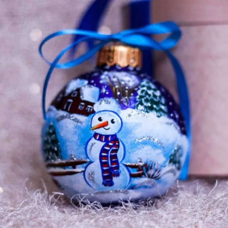 🎅2024 Christmas Gift--Hand Painted Christmas Ornament