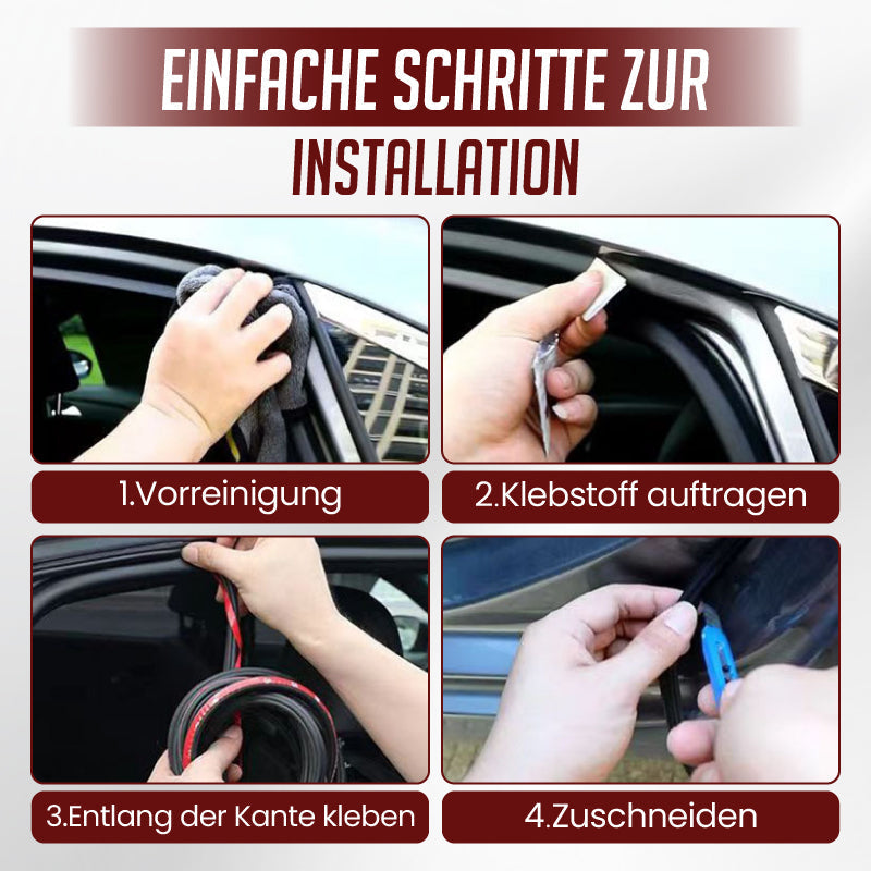 🚗49% Rabatt-Selbstklebender Anti-Lärm-Auto-Dichtungsstreifen