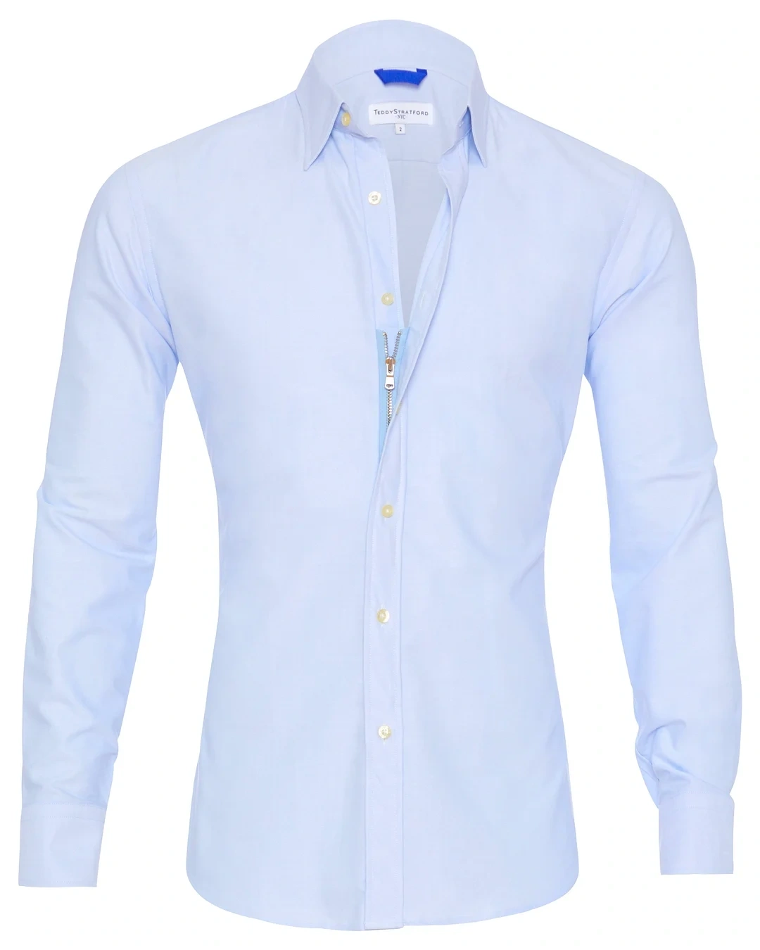 🔥Hot Sale🔥Oxford Stretch Zip Shirt