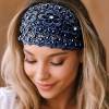 🎁TikTok Last Day Sale - 70% OFF🎉Elegant Floral Beaded Wide Headbands for Women