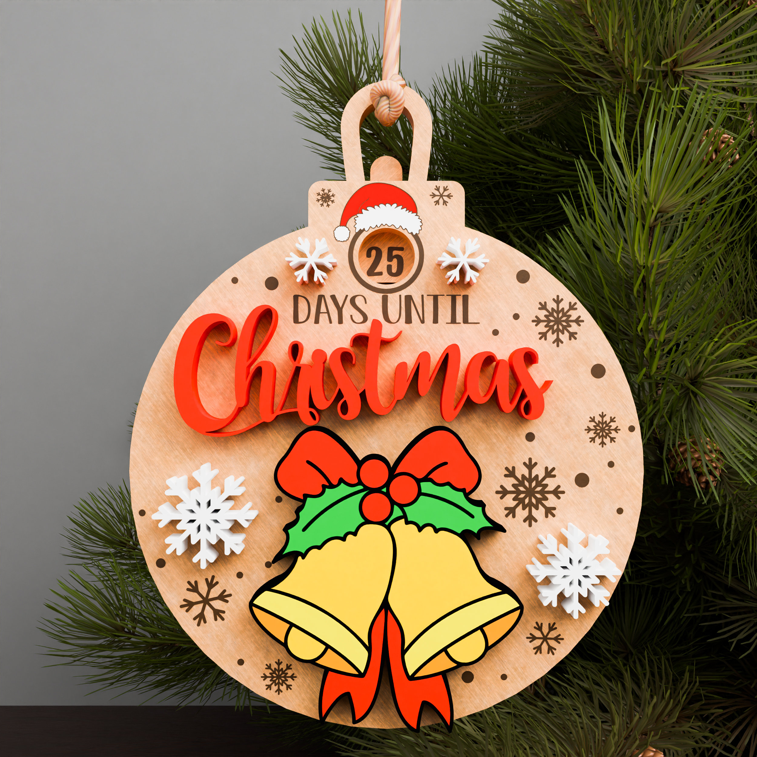 🎅Rotating Christmas Countdown Ornaments🎁Buy 3 get Extra 15% OFF & Free Shipping