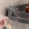 🔥Kaufe 3 Erhalte 1🚿Dreiecksregal fürs Badezimmer(Bohrfreie Saugnäpfe)