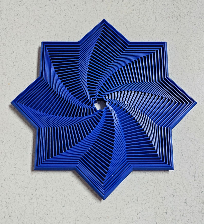 🔥Last Day 50% OFF⚡3D printed fidget 8-pointed star, Buy 4 get Extra 30% OFF & Free Shipping