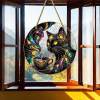 🐱🔮Magical Cat Suncatcher Ornament