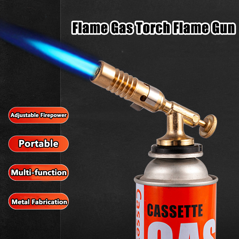 🔥Limited Time Sale 48% OFF🎉Portable Brass Gas Torch Gun-Buy 2 Get Free Shipping