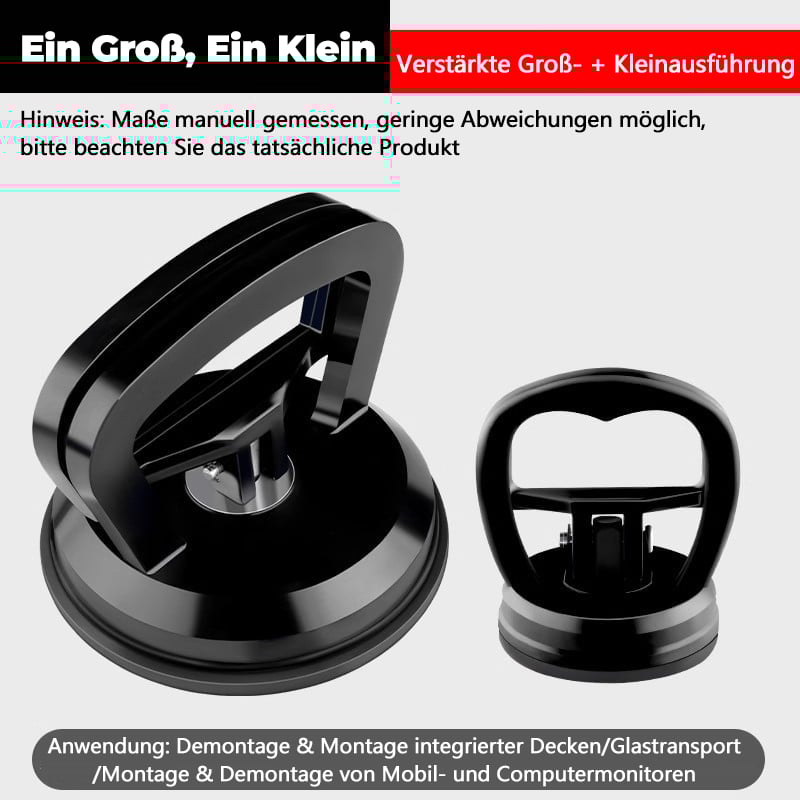 (2er-Pack)🔥 Auto-Dellenzieher – wiederverwendbarer Mini-Saugnapf, tragbarer Griffheber für die Reparatur von Autodellen und Glas