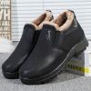 Men's Winter Fleece Waterproof Warm Non-Slip Comfortable Snow Boots