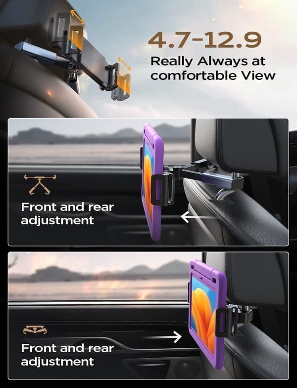 🔥LAST DAY-50% OFF🔥Headrest Tablet Mount