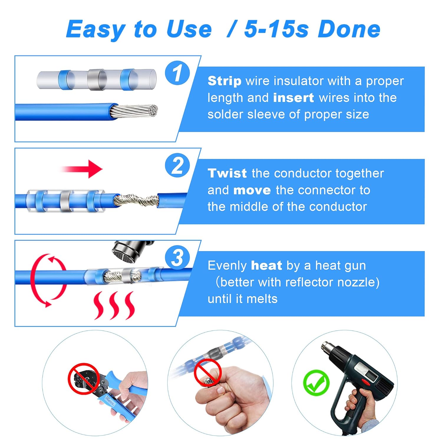 (🔥Last Day Promotion - 70% OFF) Solder Wire Connectors - Free Shipping