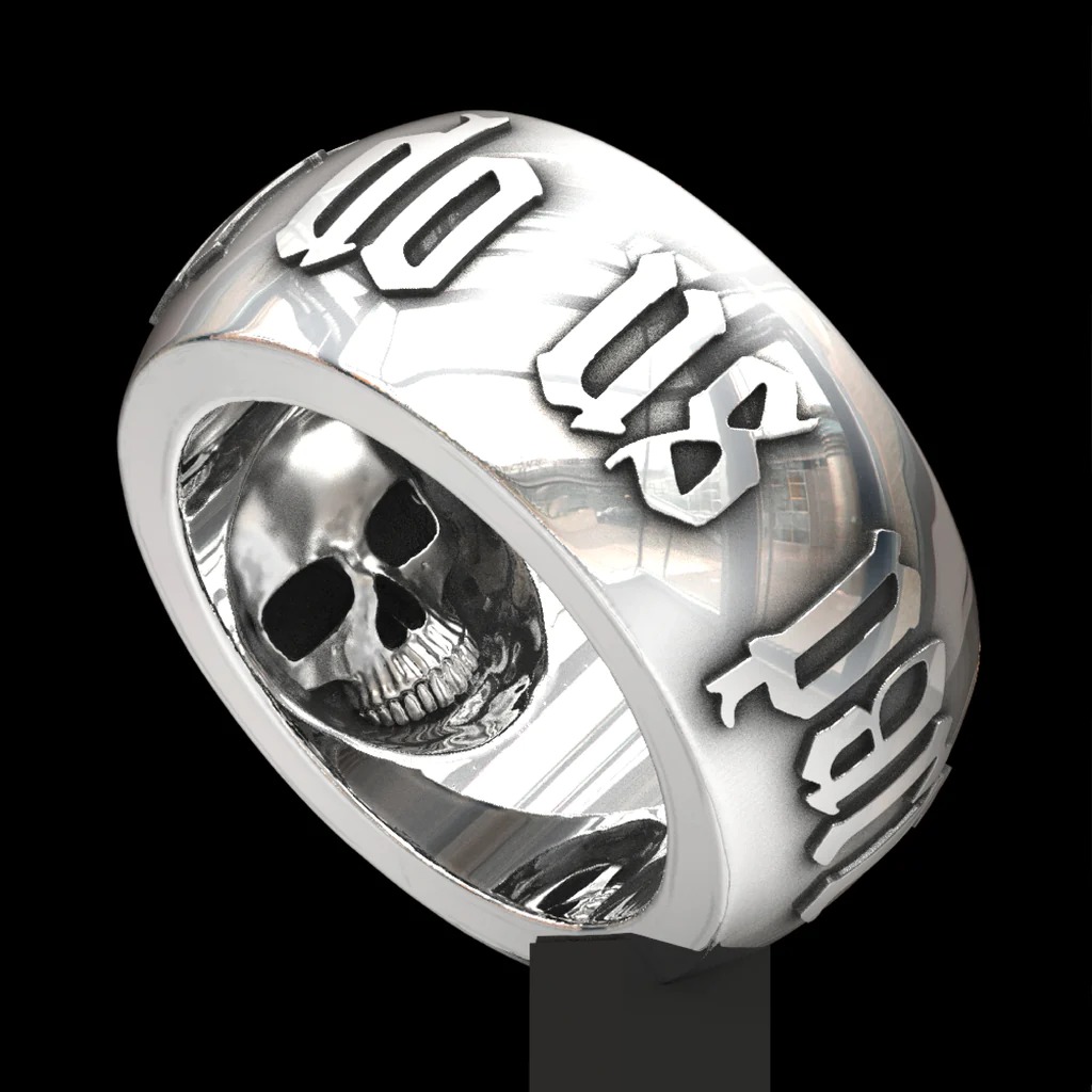 🔥Last Day Promotion 48% OFF-🎁-Till Death Do Us Part Skull Ring