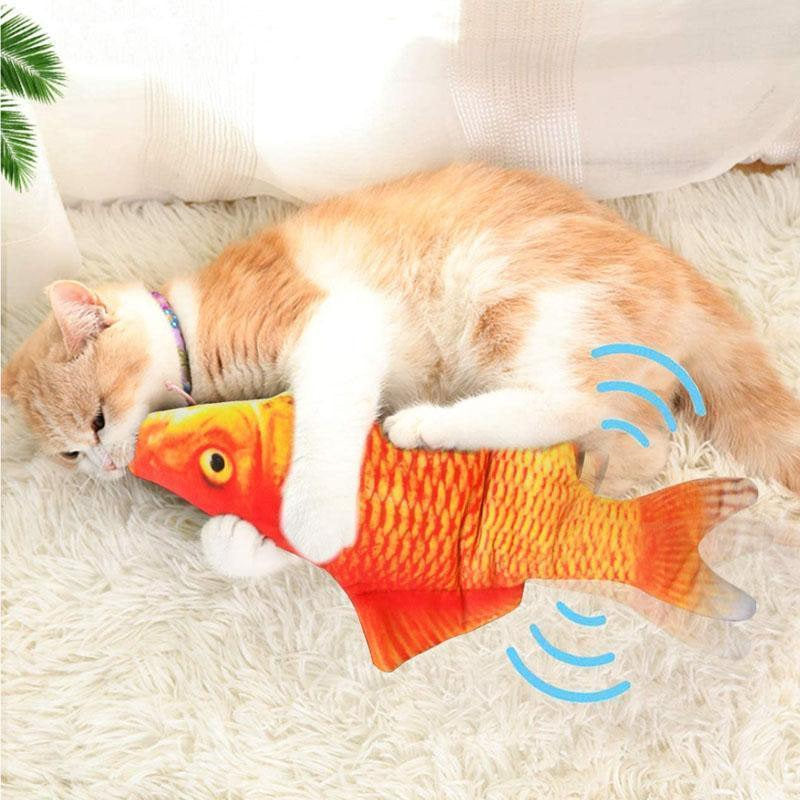 🔥New Year Promotion 48% OFF🔥Cat Mint Dancing Fish Toy🎉Buy 2 Free Shipping