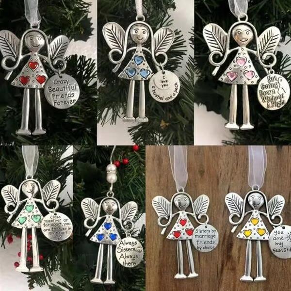 🌲Early Christmas Sale 50% OFF🎁2025 Angel Friendship Ornament Gift🔥Buy 4 Free Shipping