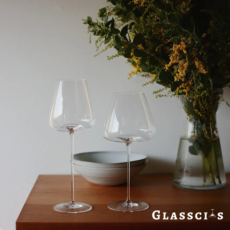 Ultra Thin Flat Bottom Wine Glasses