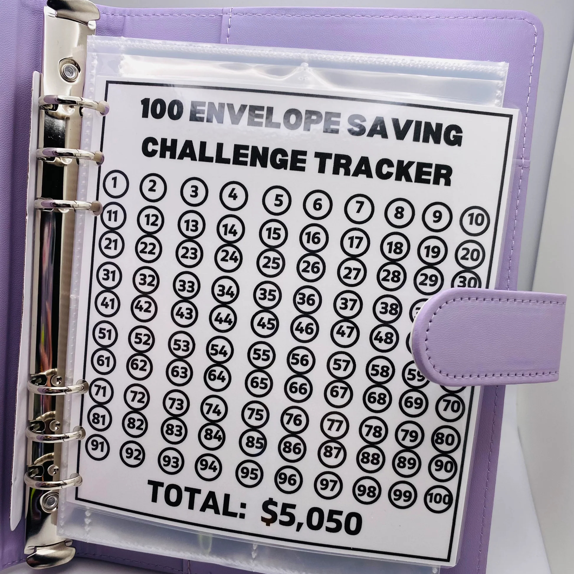 Envelope Challenge Binder | Easy And fun Way To Save $5,050