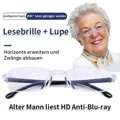 🔥Lesebrille mit automatischem Zoom🎁Gratis-Box