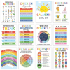 ⏰LAST DAY SALE 50% OFF💥12 Pcs Calming Corner Posters – Emotions Chart & Feelings Wheel