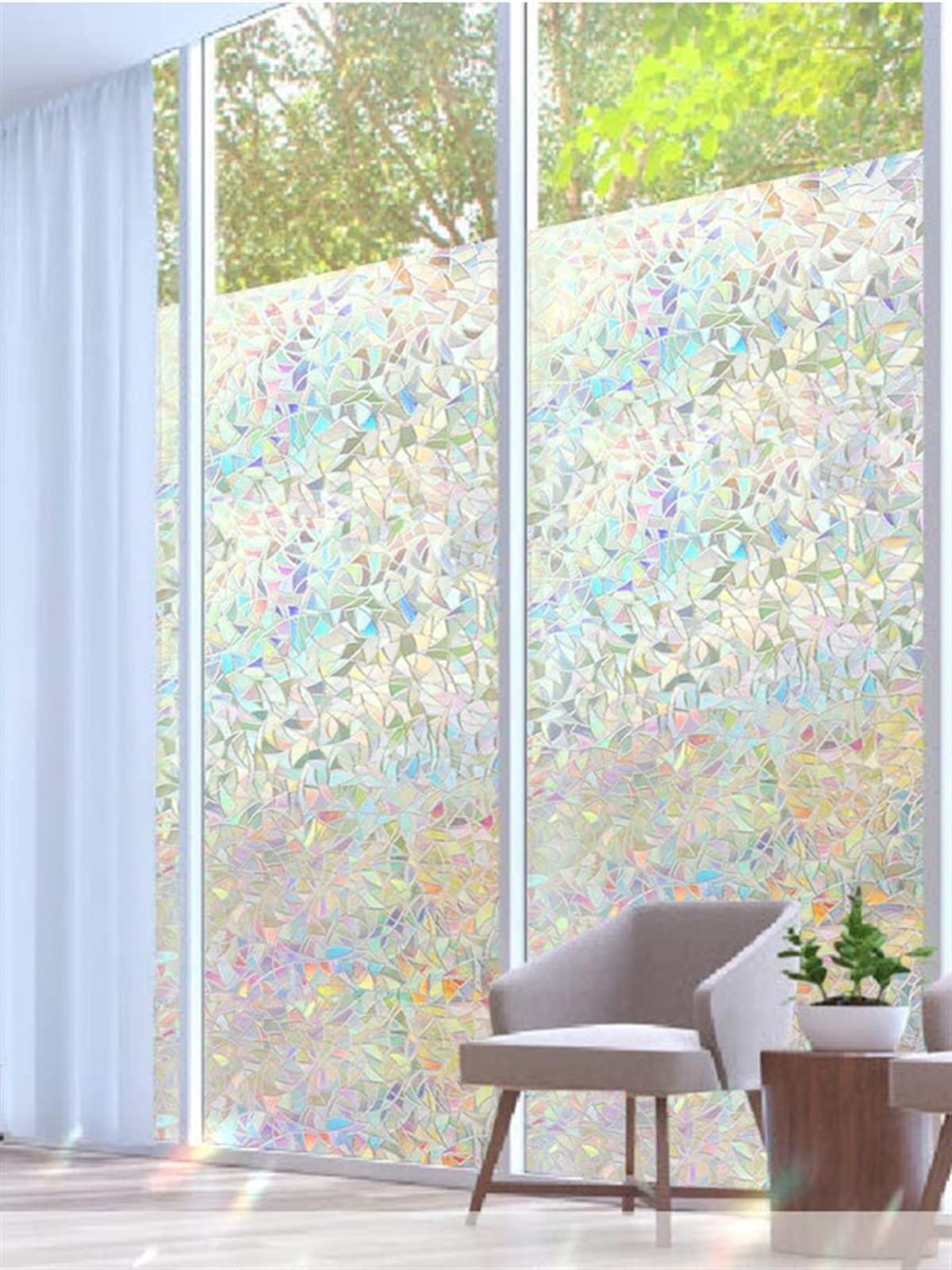 💖Hot 48% OFF🌹🌈 Rainbow Stained Glass Window Film