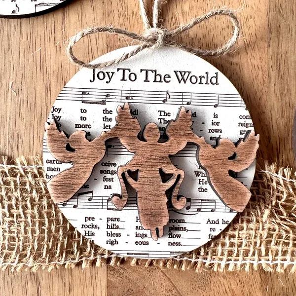 🔥Early Christmas Pre-Sale-49% OFF🎵-Music Sheet Nativity Ornament