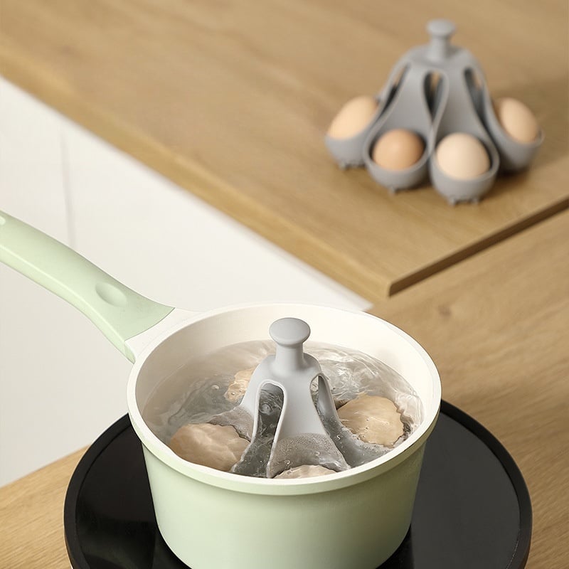 🔥Last Day Promotion 70% OFF🔥Silicone Egg Boiler Rack