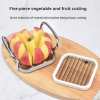 💥LAST DAY SALE 50% OFF💥5-in-1 Multi-function Stainless Steel Vegetable Fruit Cutter