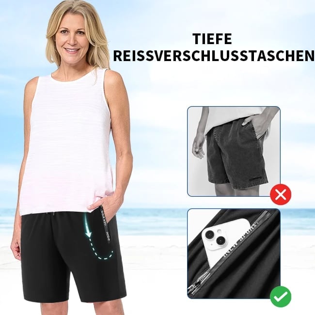🎉LETZTER TAG 49 % Rabatt🔥Schnelltrocknende Stretch-Shorts aus Eisseide
