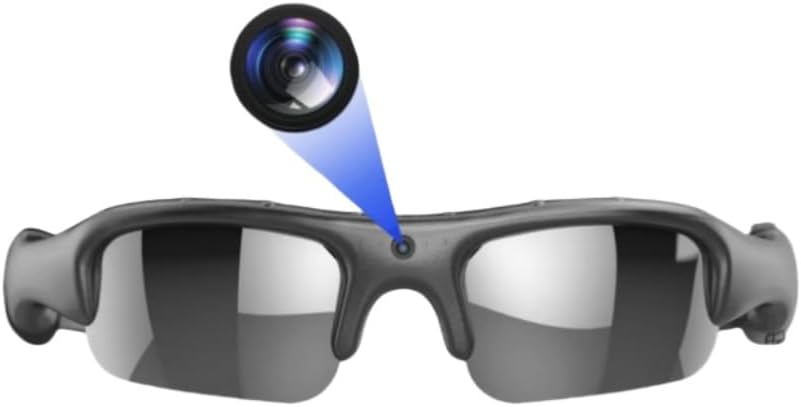 🏆Flash Sale⚡50K+ SOLD! Almost Gone💥Camera Glasses Smart HD 1080P WiFi Sports Glasses with Camera Video 32G