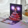 💥LAST DAY SALE 50% OFF💥Fireworks Pop Up Cake Light and Music Happy Birthday Card Gift