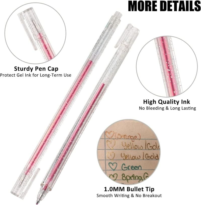 (Hot Sale Now-40% Off) Glitter Gel Pen Set