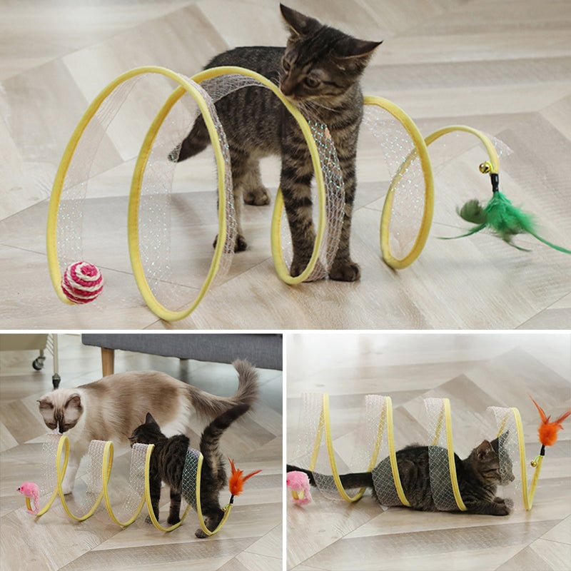 (🔥Last Day Promotion - 70% Off) -Folded Cat Tunnel🔥Buy 2 Get 1 Free (3pcs)