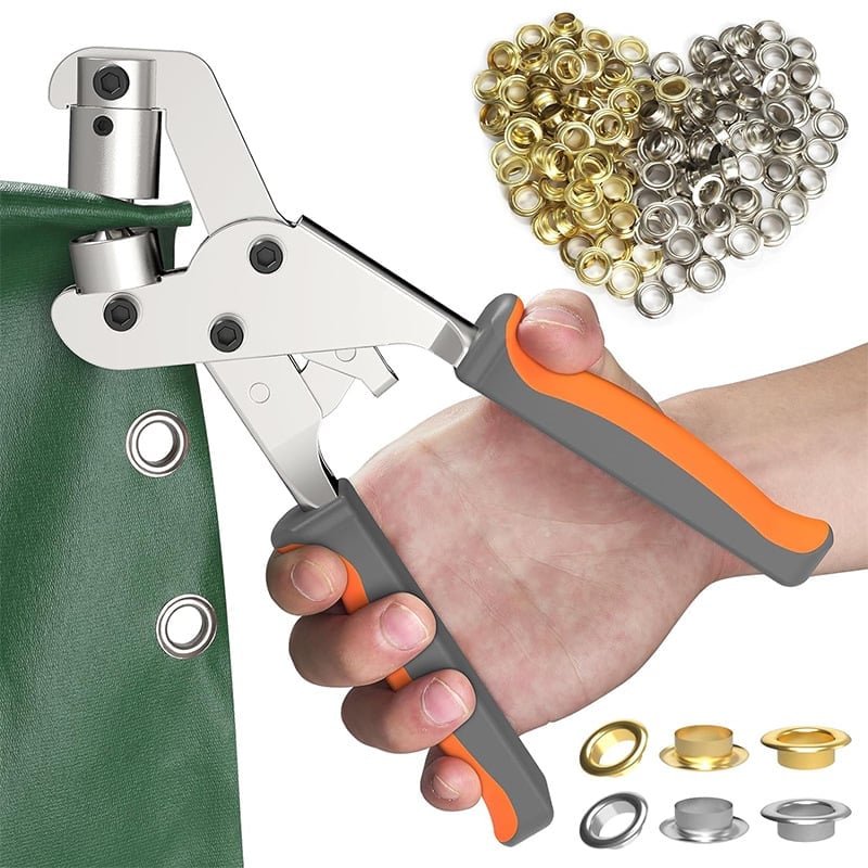 🍂TikTok Fall Sale — Last Day 70% OFF🎉Heavy-Duty Professional Grommet Tool Kit