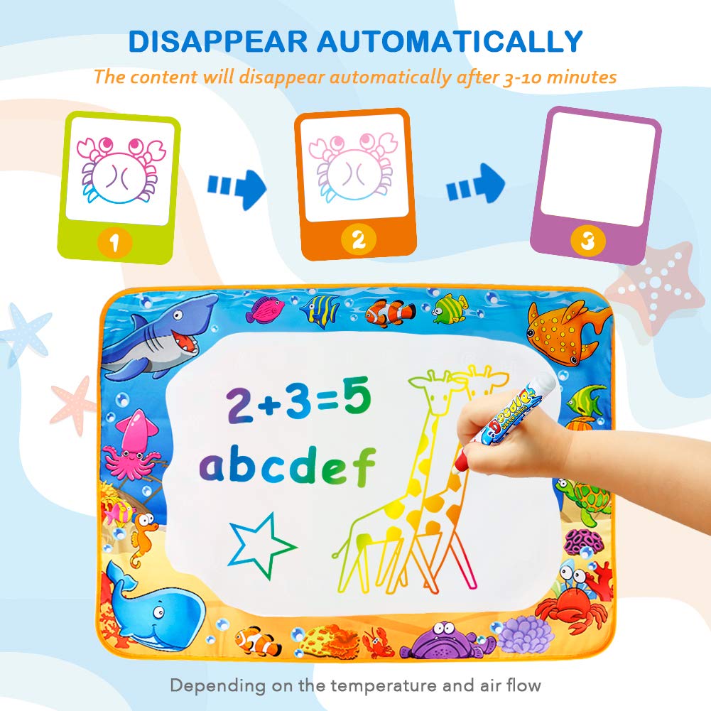 Aqua Magic Mat - Kids Painting Writing Doodle Board Toy