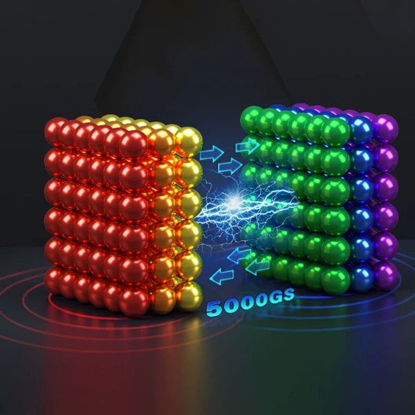 (🔥Summer Hot Sale - Save 50% OFF)  Multi Colored DigitDots Magnetic Balls 216 Pcs