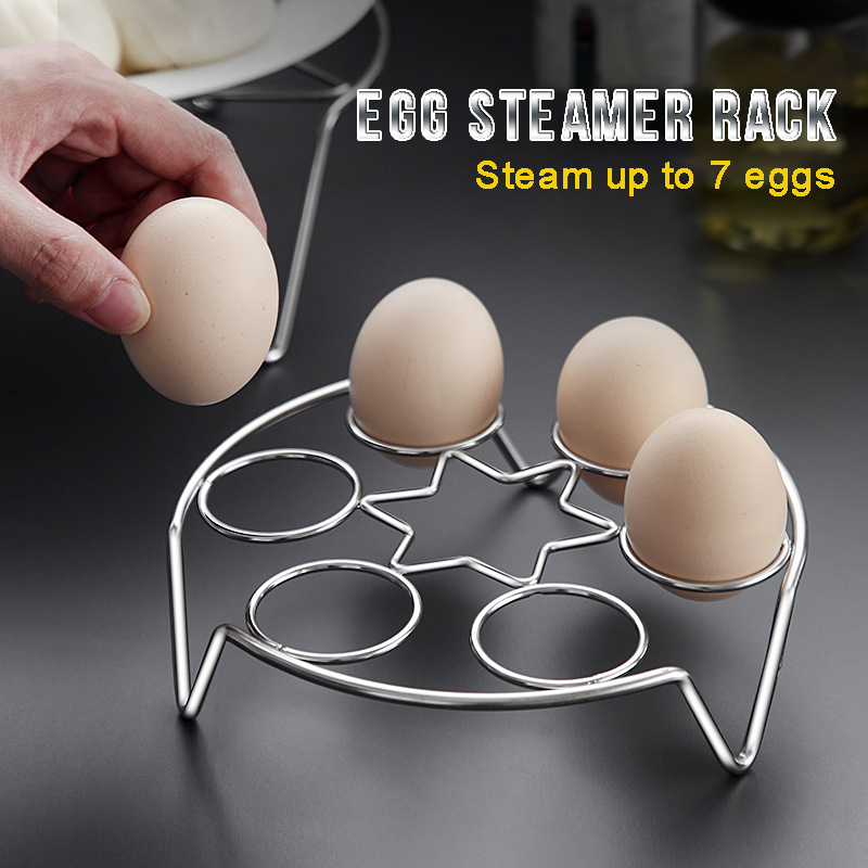 Stainless Steel Egg Steamer Rack, Buy 2 Free Shipping