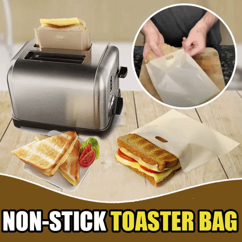 Reusable Non-Stick Toaster Bags
