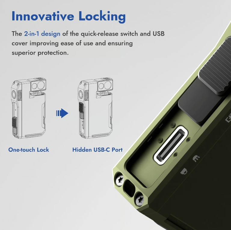 🔥G5 Pocket-Sized LED Light - 400LM Brightness, USB-C, Magnetic Clip, Great for Gear Bag, Repairs, Backpacking