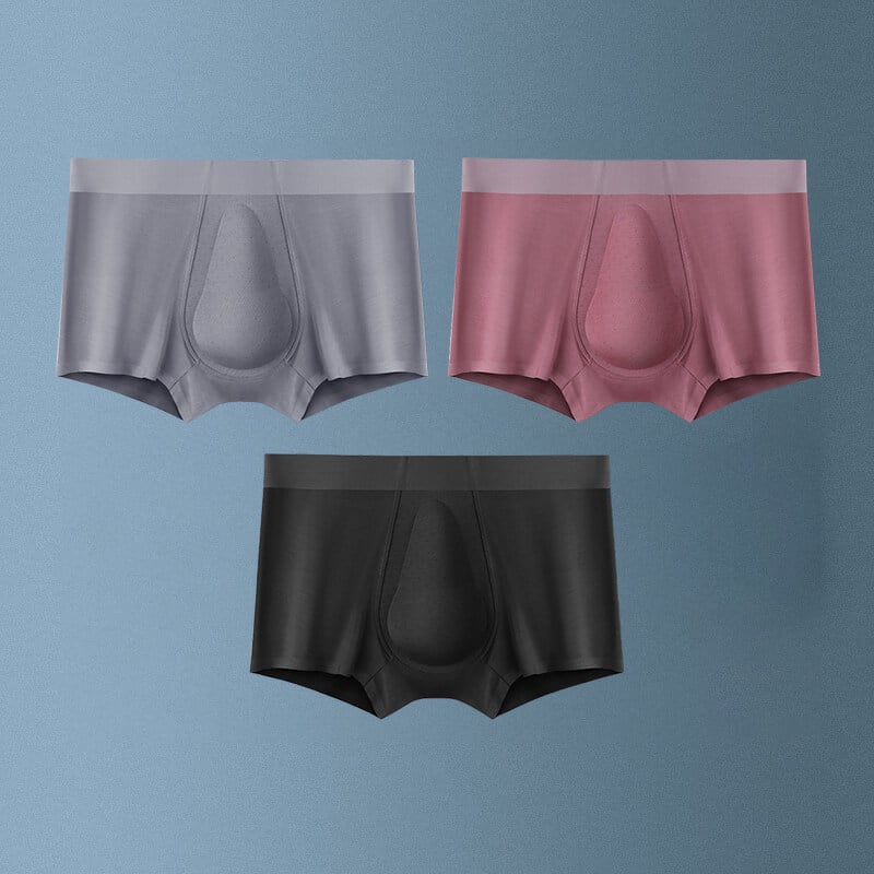Letzter Tag 50% RABATT-Herren-Unterhosen aus Bio-Latex mit Stützbeutel