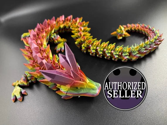 🎉LAST DAY -70%OFF - 🔥Mythical 3D Printed Crystal Dragon⚡Buy 2 Get Free Shipping