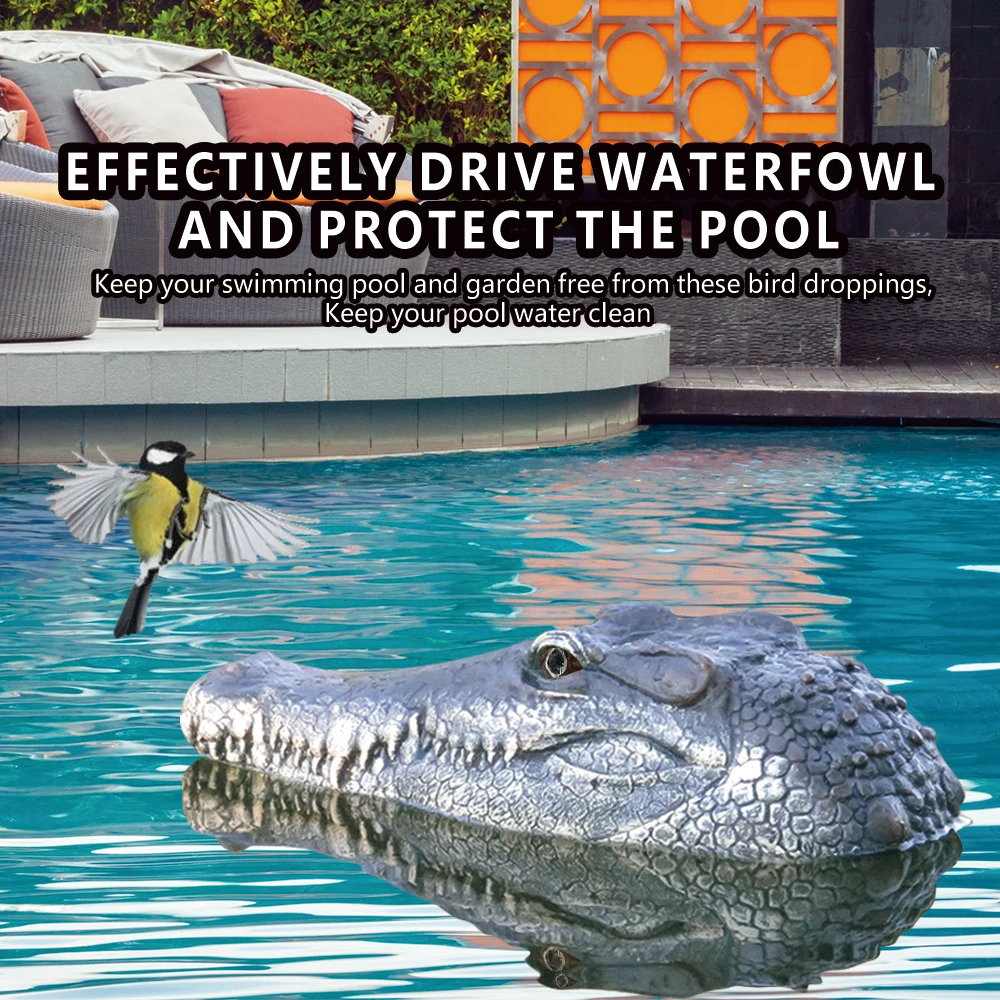 🐊Floating Alligator Head Pool Accessories