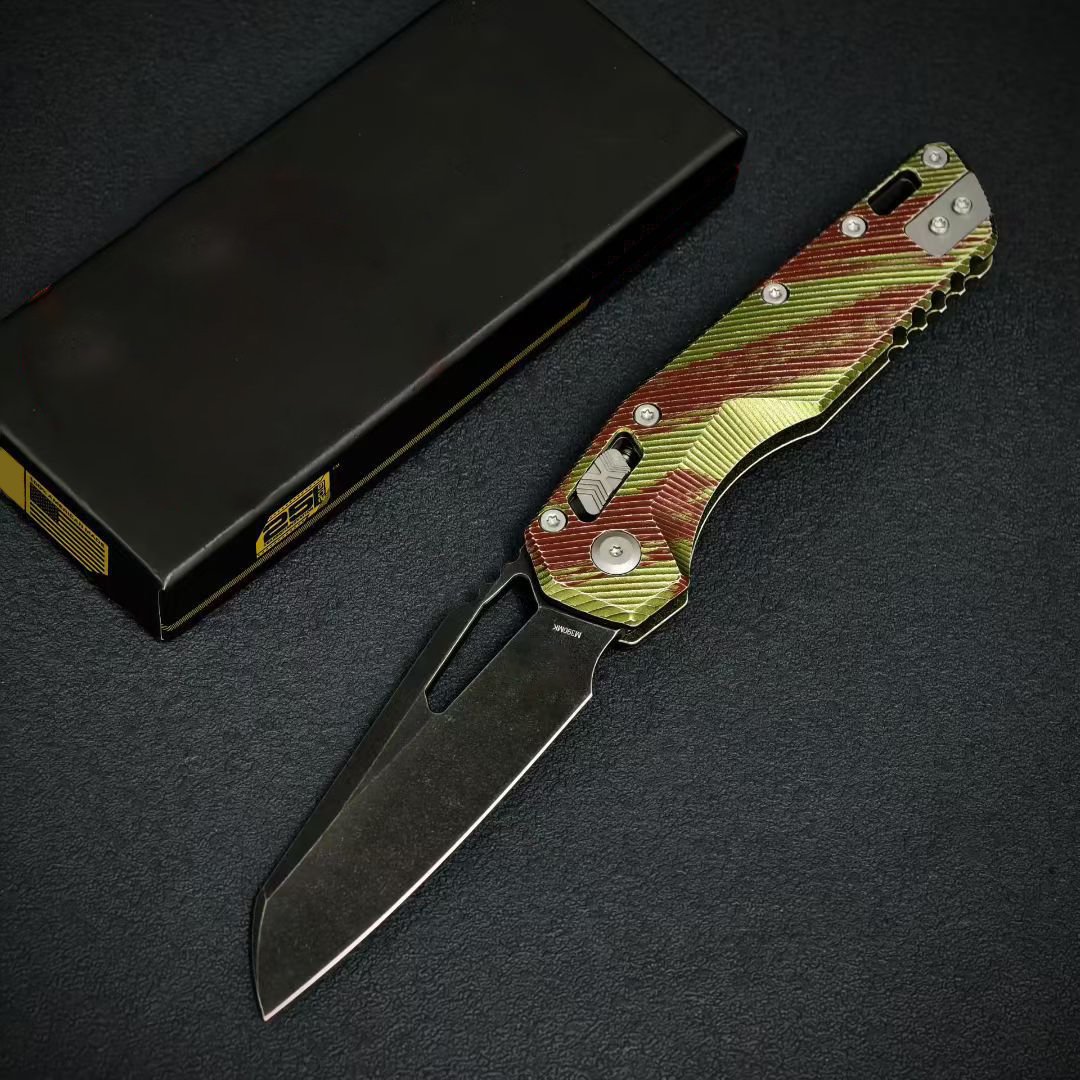 70% OFF Only Today-Amphibian RAM-LOK Folding Knife M390 Blade Aluminum Handle
