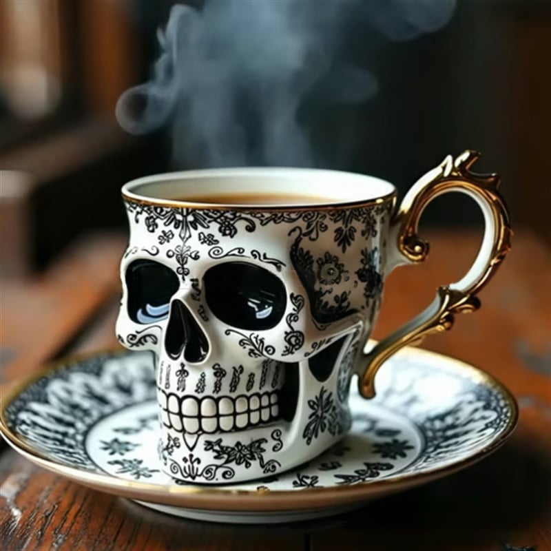 💥LAST DAY SALE 50% OFF💥Royal Skull Coffee Mug