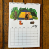 🚨 FLASH SALE ALERT! SAVE  $10🚨 2025 Fox-Themed Hand-Drawn Calendar – A Collectible Art Piece for Every Season-Pre-Order Now