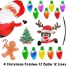 (🎄Christmas Sales 49% OFF) ✨️Reflective Light Bulb Magnet Decoration Set