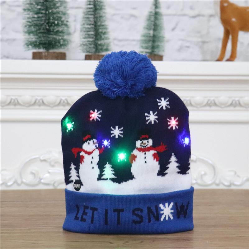 🎁2023 Early Christmas Sale - Christmas LED Light Knitted Beanies