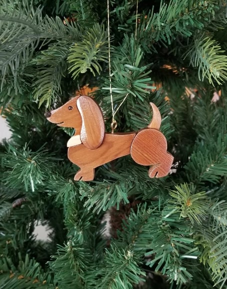 🎄🎅Christmas Presale - 49% OFF🎄-Hand-Carved Wooden Animal Christmas Ornaments