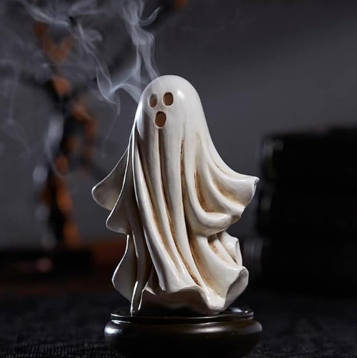 Ghost Incense Holder - Incense Burner, Handmade Home Decor, Funny Ghost Figure