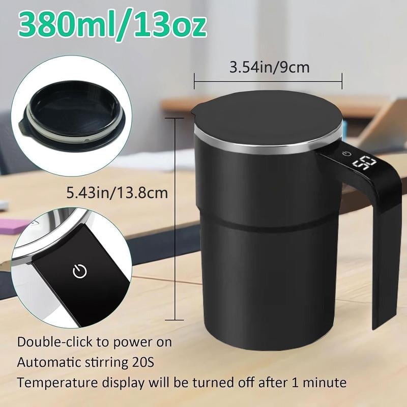 🔥12oz Electric Magnetic Stirring Coffee Mug