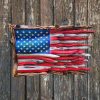 🔥Handmade Honor US Flag With Cypress Trim-Buy 2 Get Free Shipping