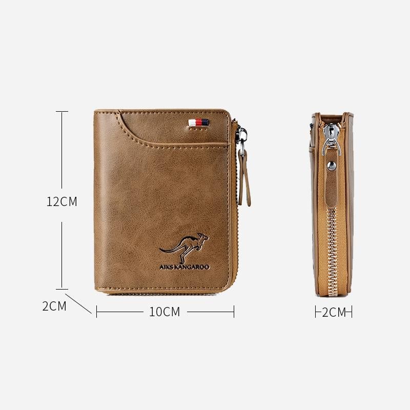 🔥HOT SALE-49% OFF🔥Men Wallet Zipper Purse ( RFID PROTECTED )💥