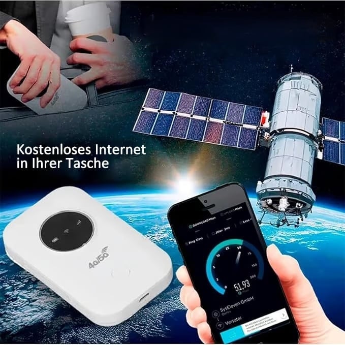 🔥Letzter Tag 49% Rabatt✨Tragbares WLAN Kommt mit Firewall