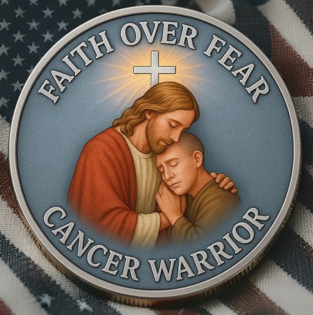 🏆Flash Sale 60% OFF -✝️ TH OVER FEAR CANCER WARRE COIN